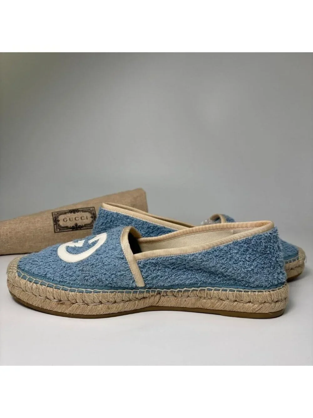 Gucci Espadrilles Slip Ons Interlocking G Shoes